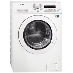 AEG L75670NWD Freestanding Washer Dryer, 7kg Wash/4kg Dry Load, A Energy Rating, 1600rpm Spin, White